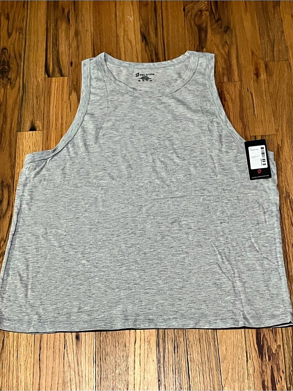 Peloton Women's Grey Athletic Tank Top - Size XL | New With Tags